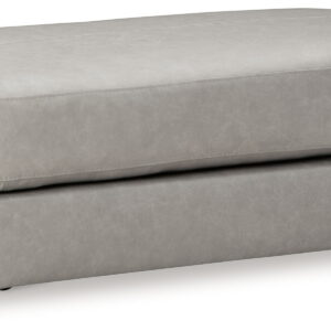 Amiata - Oversized Accent Ottoman - Glacier