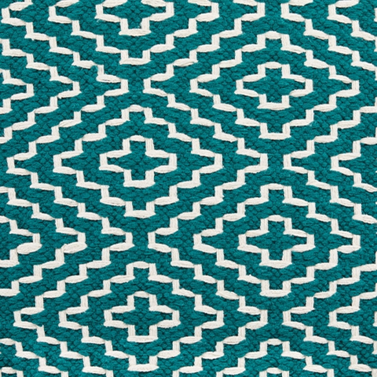 Brynnsen - Pouf - Teal / Ivory - Image 5