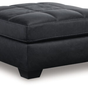 Barlin Mills - Oversized Accent Ottoman - Carbon
