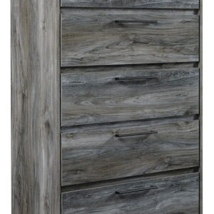 Baystorm - Five Drawer Chest - Gray
