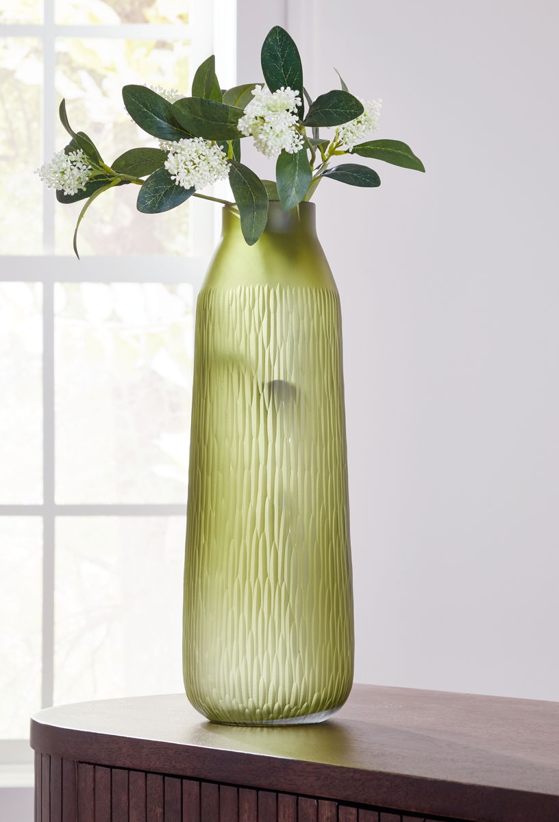 Scottyard - Vase - 17" - Olive Green - Image 3