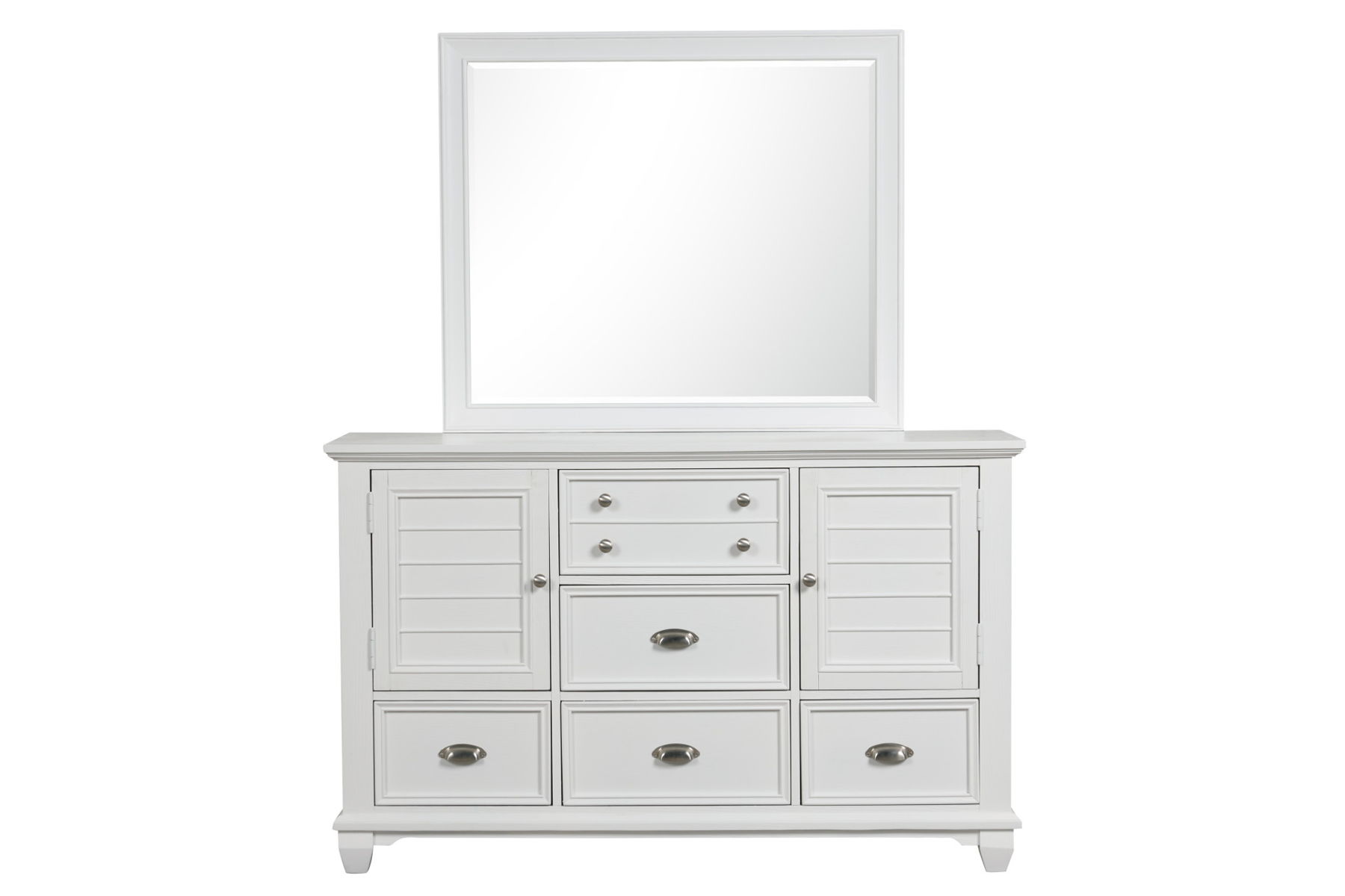 Jamestown - Landscape Mirror - White - Image 2