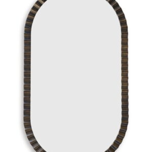 Clorington - Accent Mirror - Dark Brown