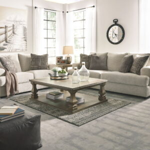 Soletren - 2 Pc. - Sofa, Loveseat - Stone