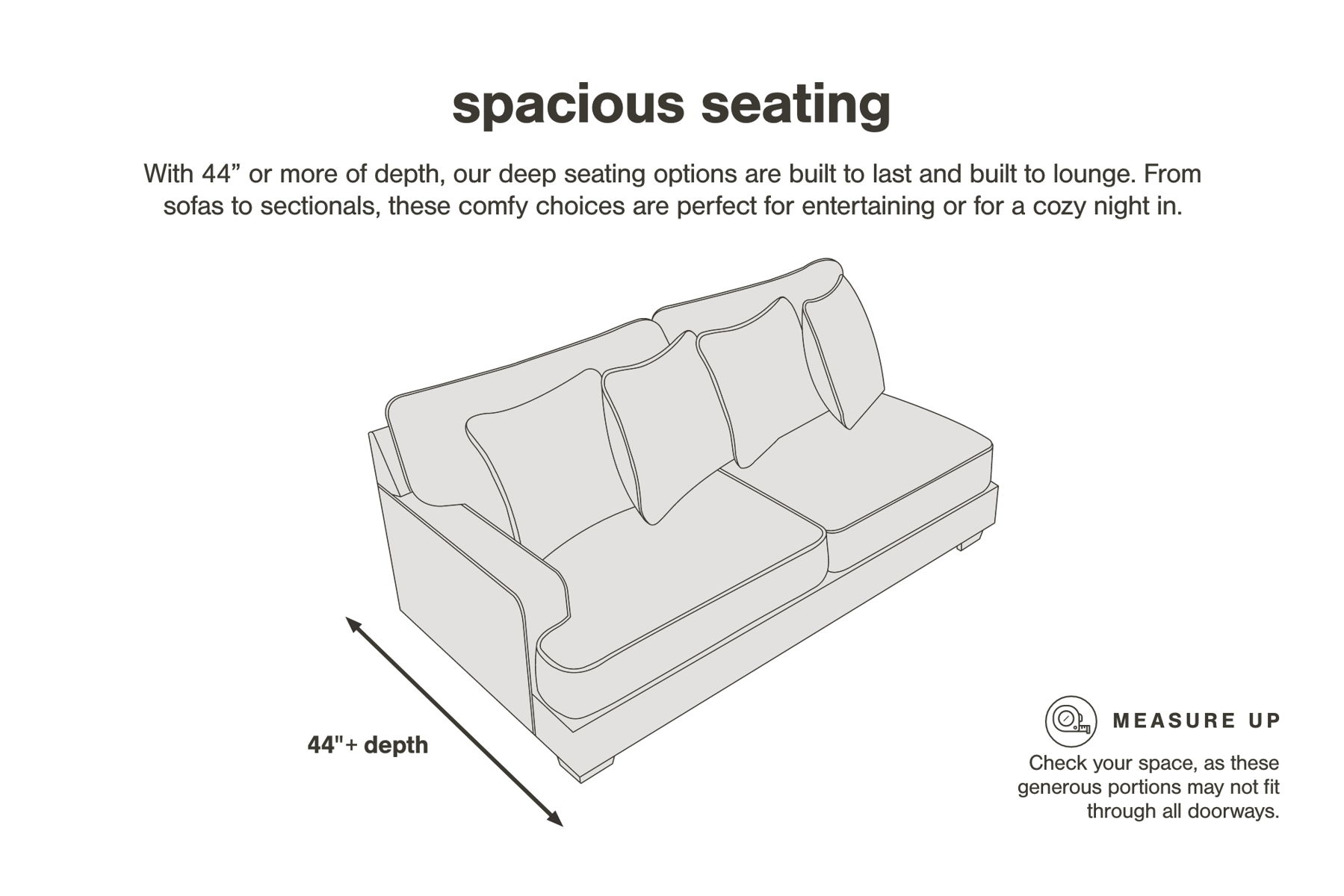 Tambo - Right Arm Facing Loveseat With Console 2 Pc Sectional - Pewter - Image 3