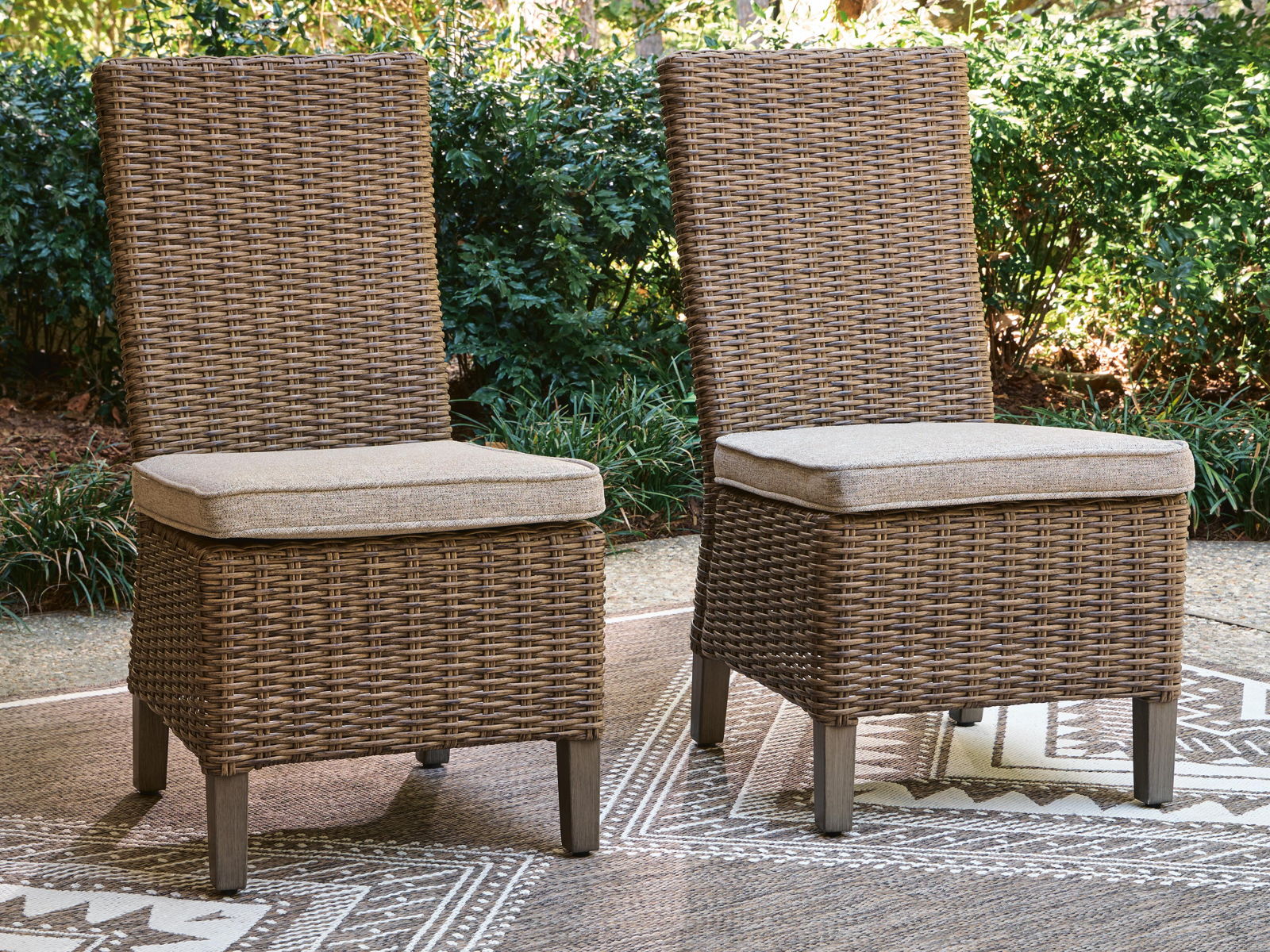 Laguna Heights - Side Chair With Cushion (Set of 2) - Beige - Image 6