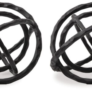 Barlee - Sculpture (Set of 2) - Black